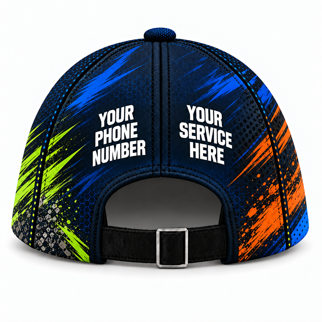 JRN010 personalized cap back product mockup