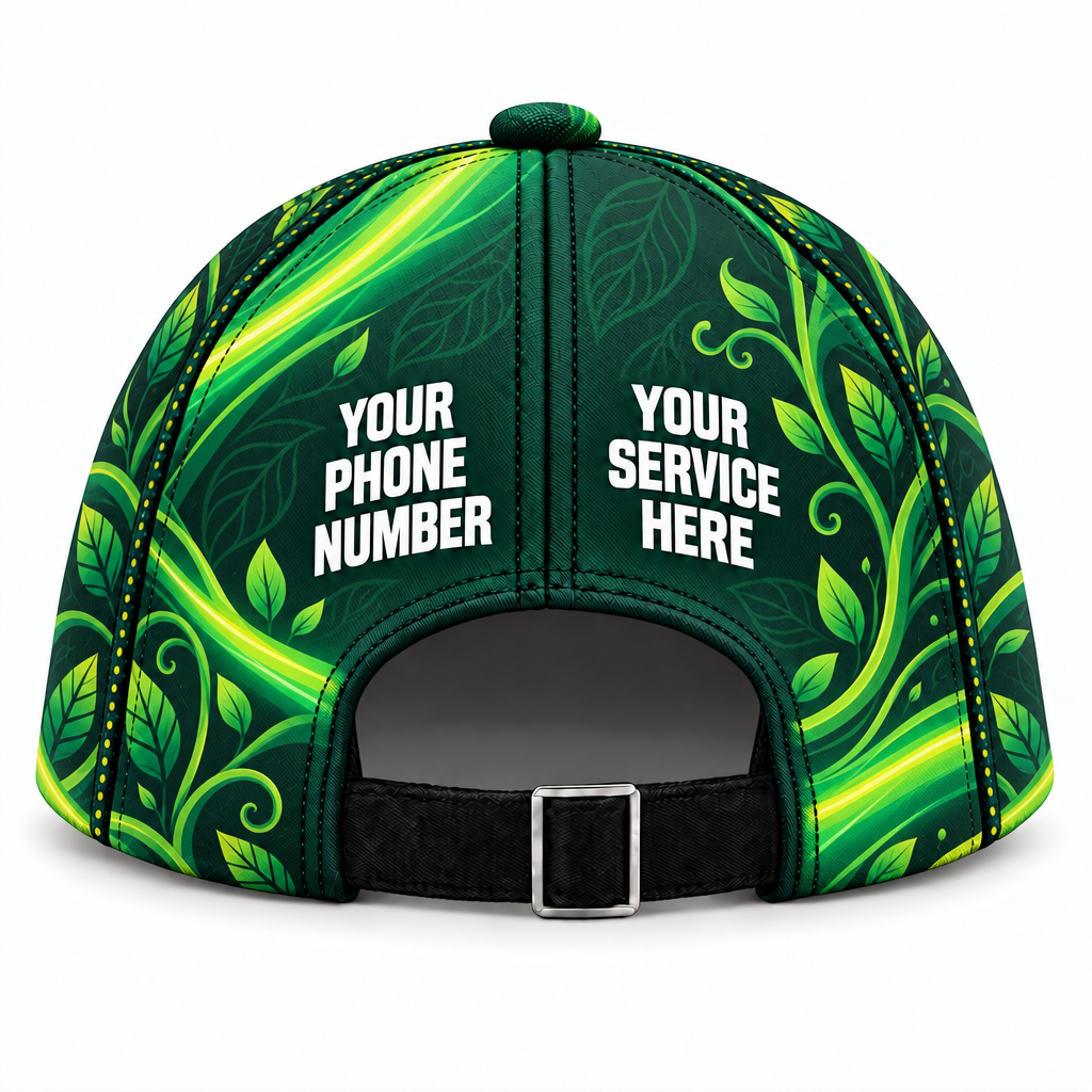 LCGP0001 personalized cap back product mockup
