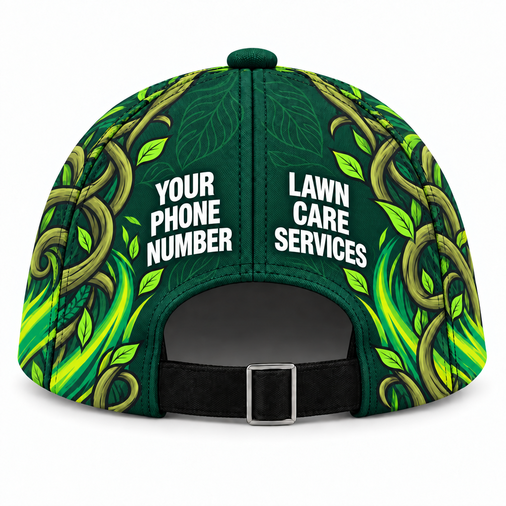 LCGP0005 personalized cap back product mockup
