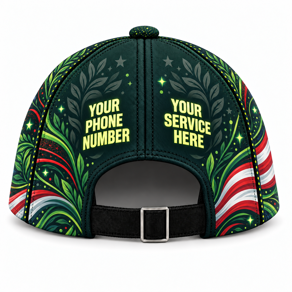 LCLG00004 personalized cap back product mockup
