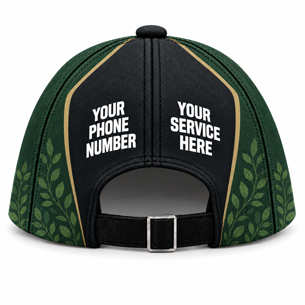 LCN013 personalized cap back product mockup