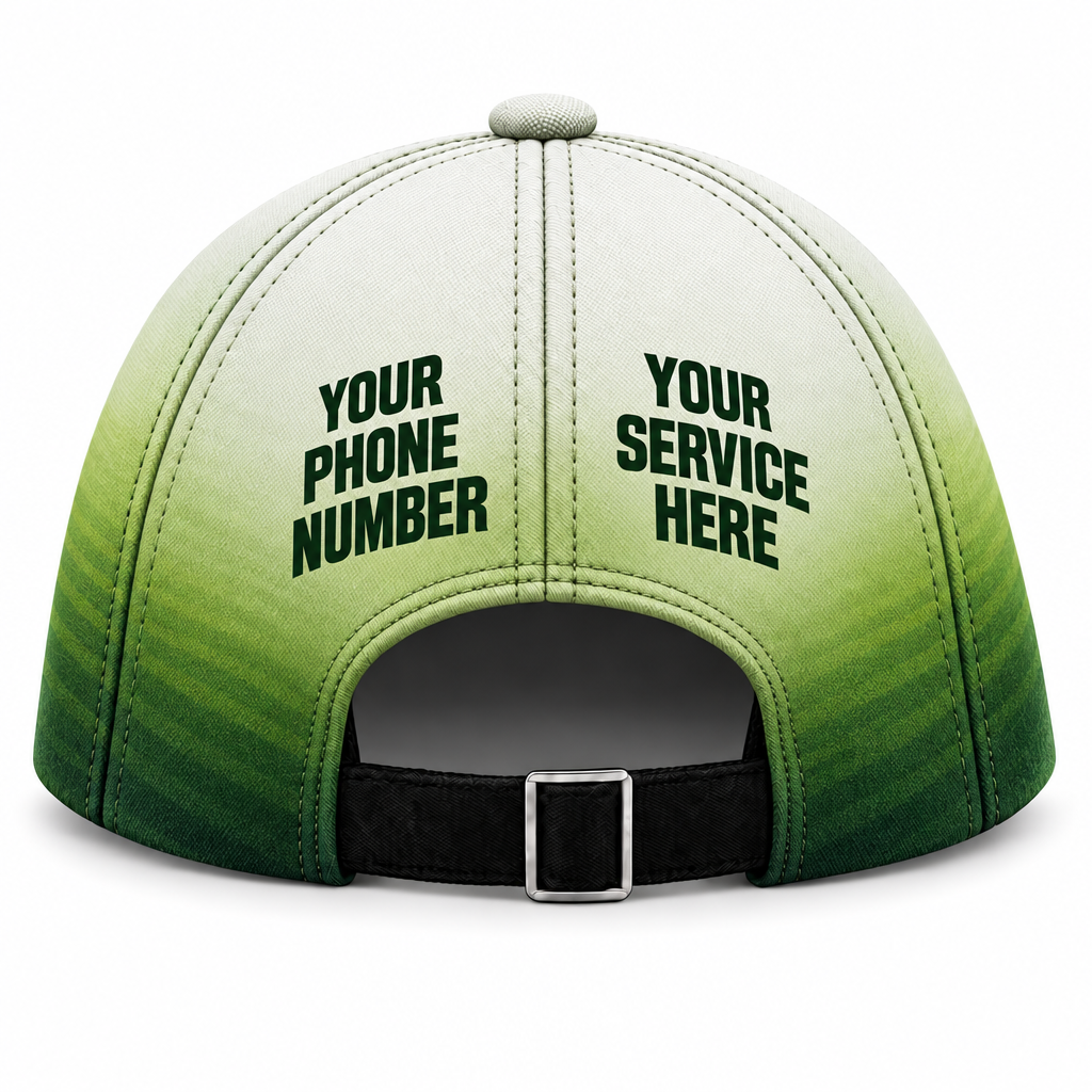 LCN026 personalized cap back product mockup