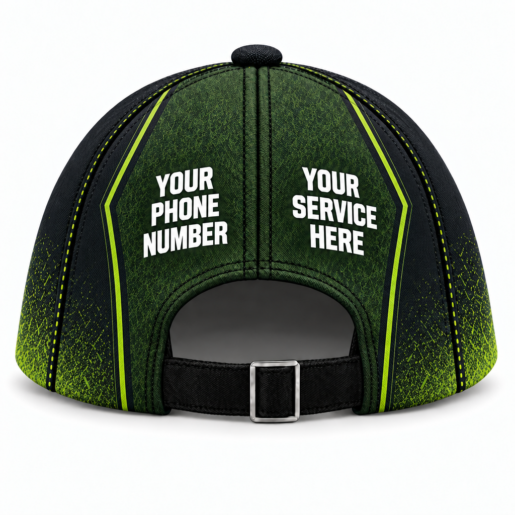 LCN027 personalized cap back product mockup
