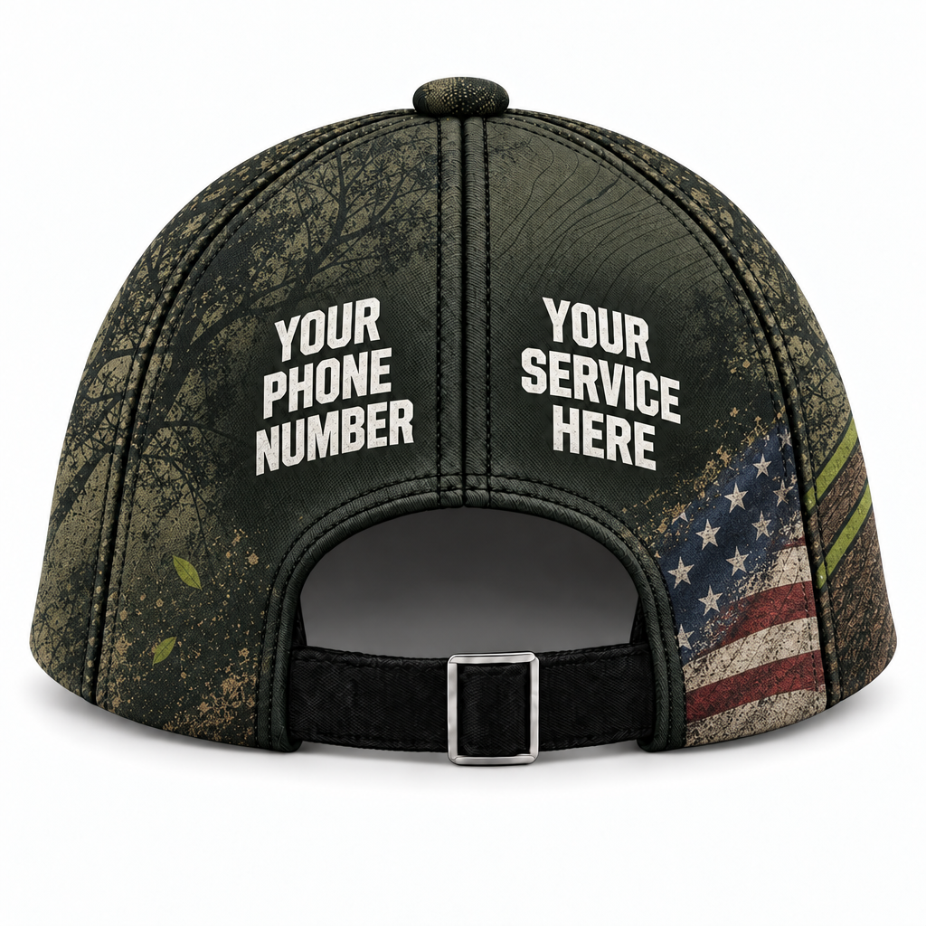 LCN030 personalized cap back product mockup