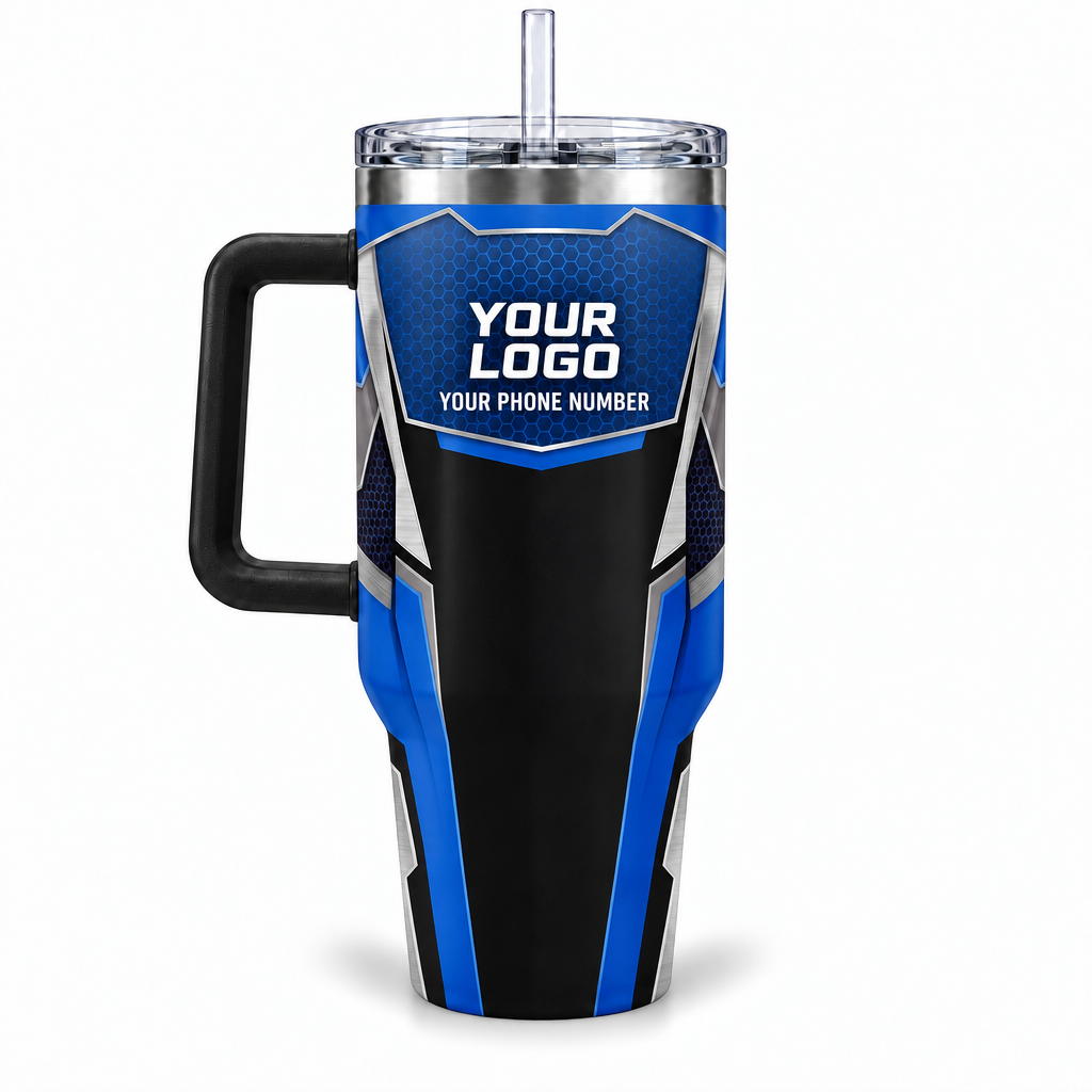 MEMC02B personalized tumbler 40oz back product mockup