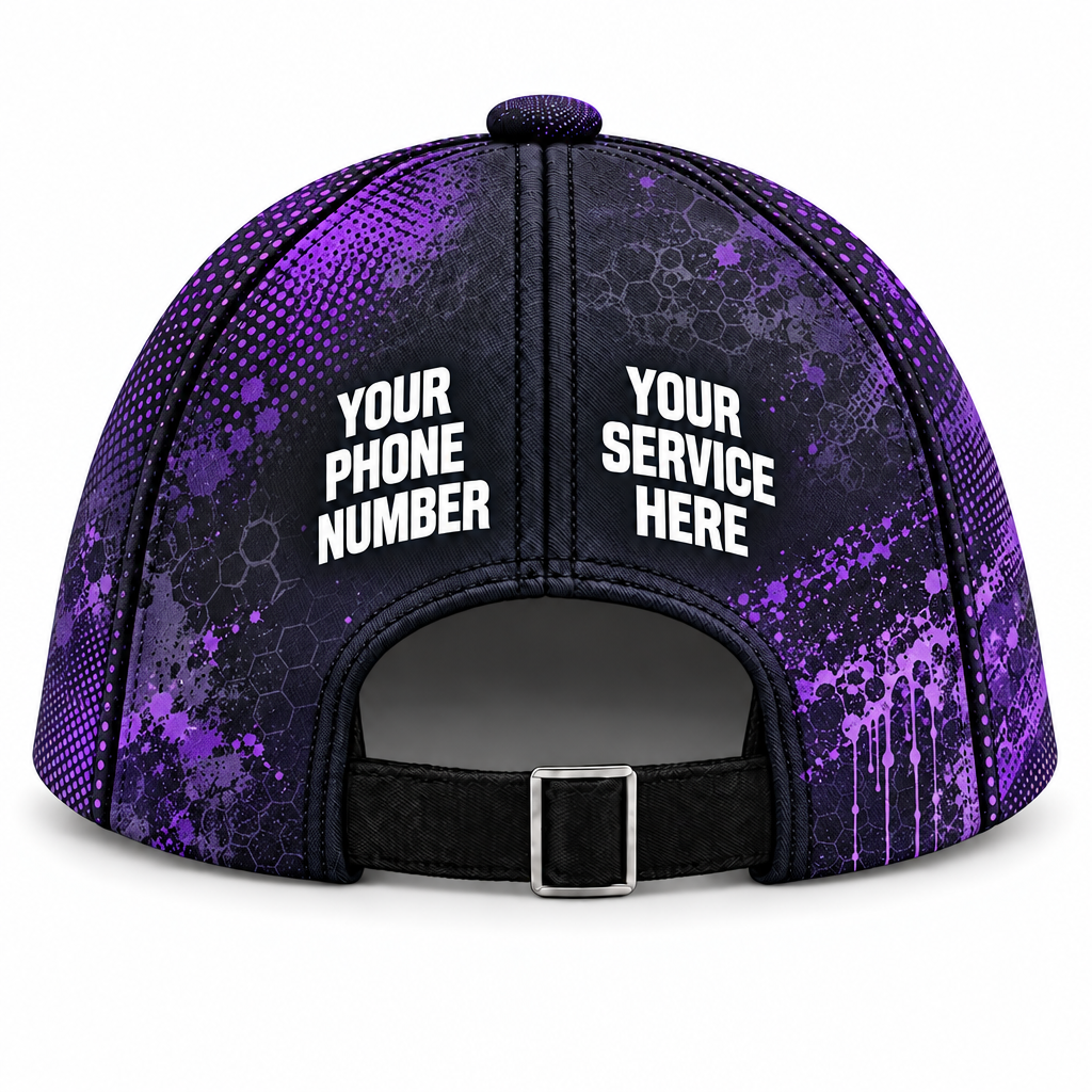 PCABSV0002 personalized cap back product mockup