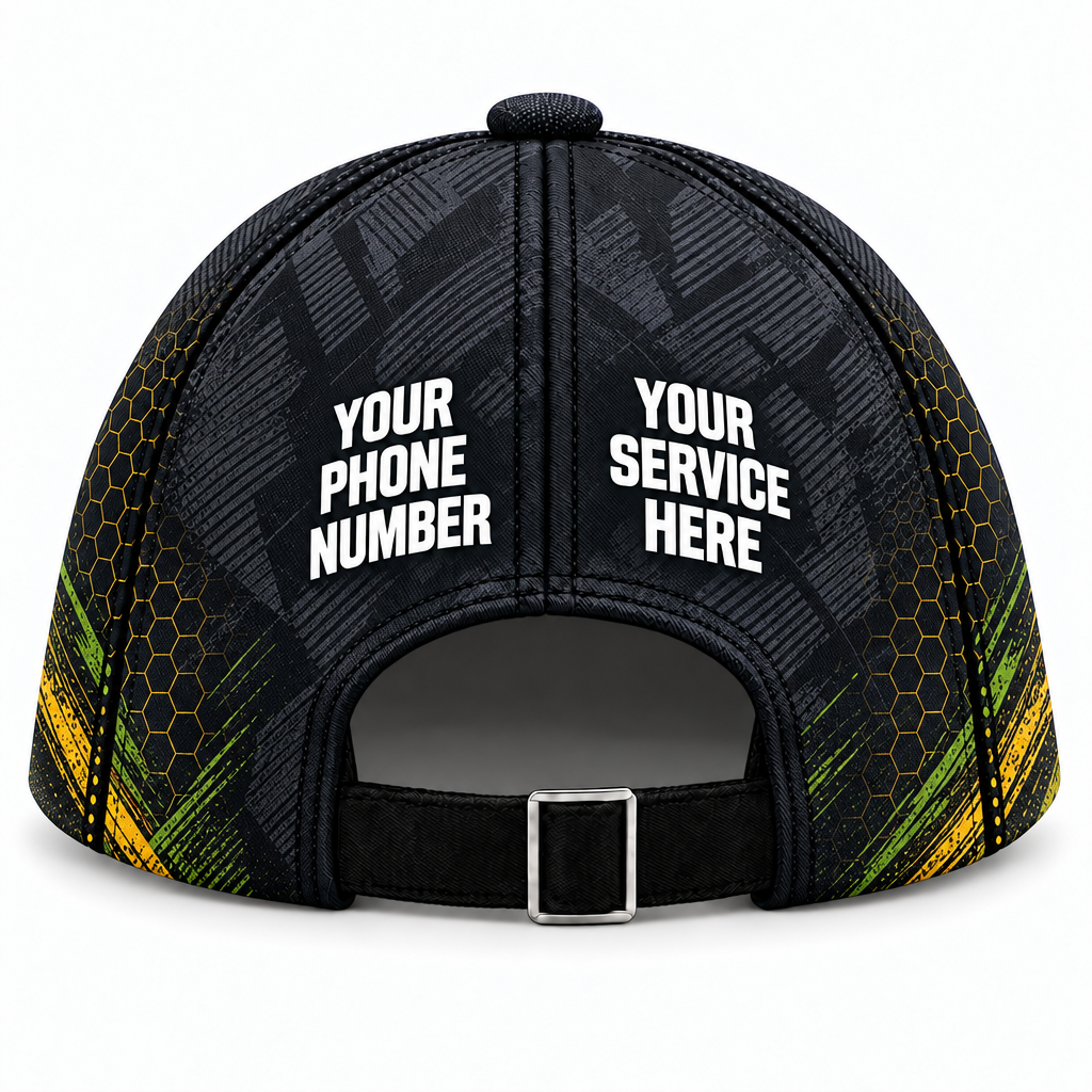 PCABSV0006 personalized cap back product mockup