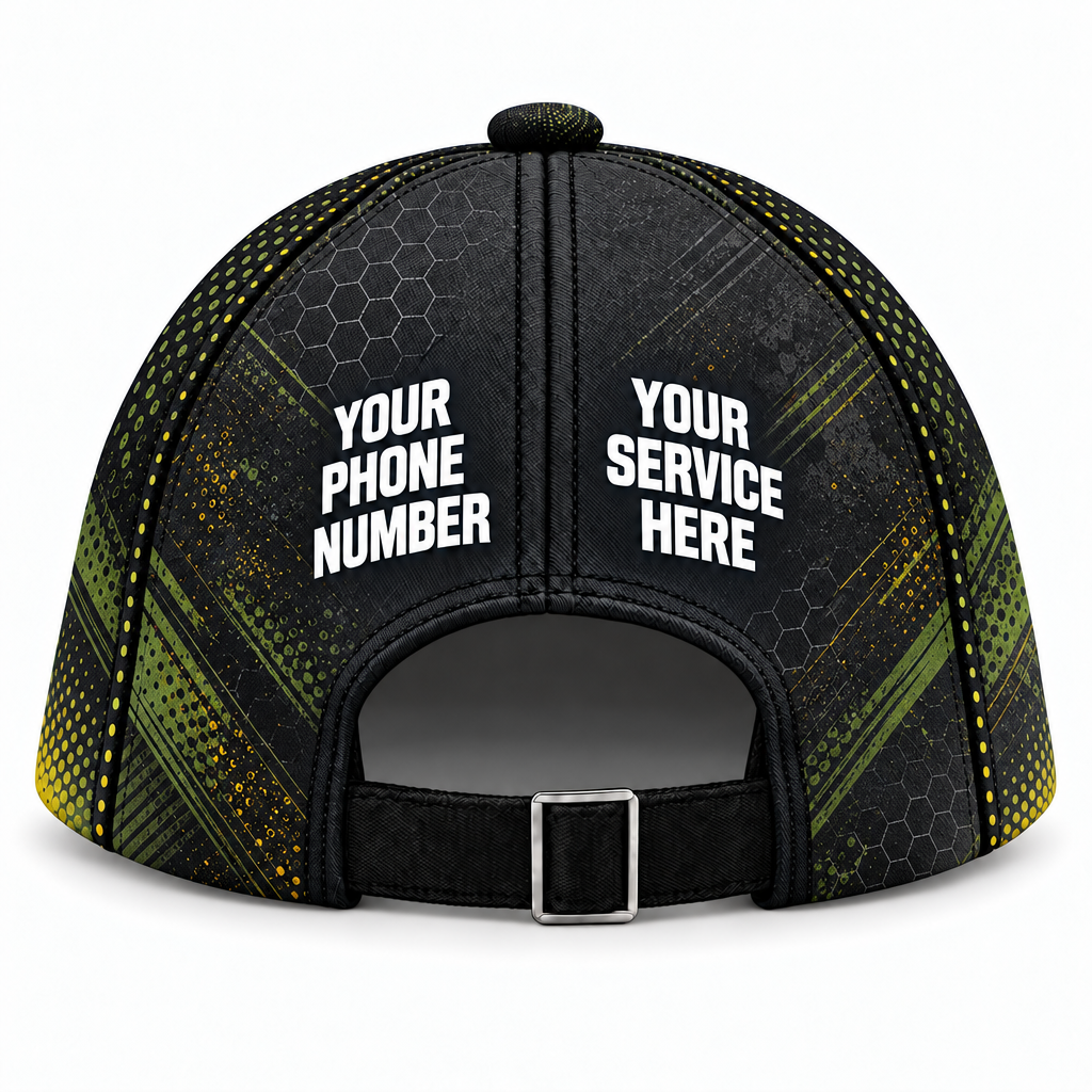 PCABSV0011 personalized cap back product mockup