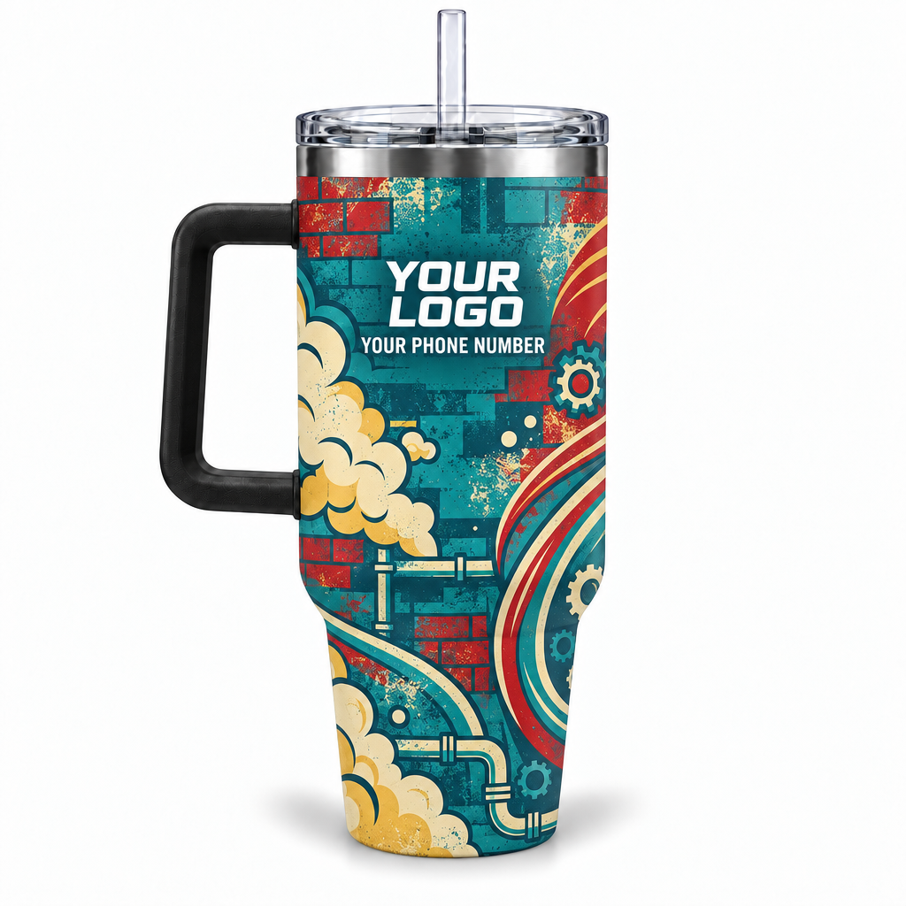 PCMC07 personalized tumbler 40oz back product mockup