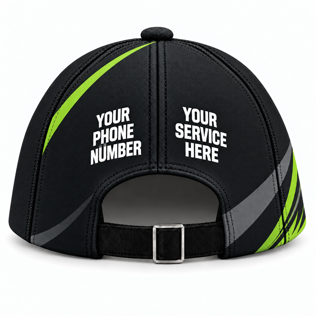 PCN005 personalized cap back product mockup