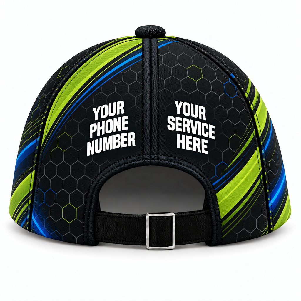 PCN010 personalized cap back product mockup