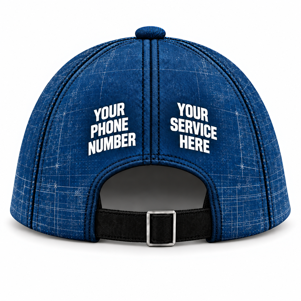 PCSG02 personalized cap back product mockup