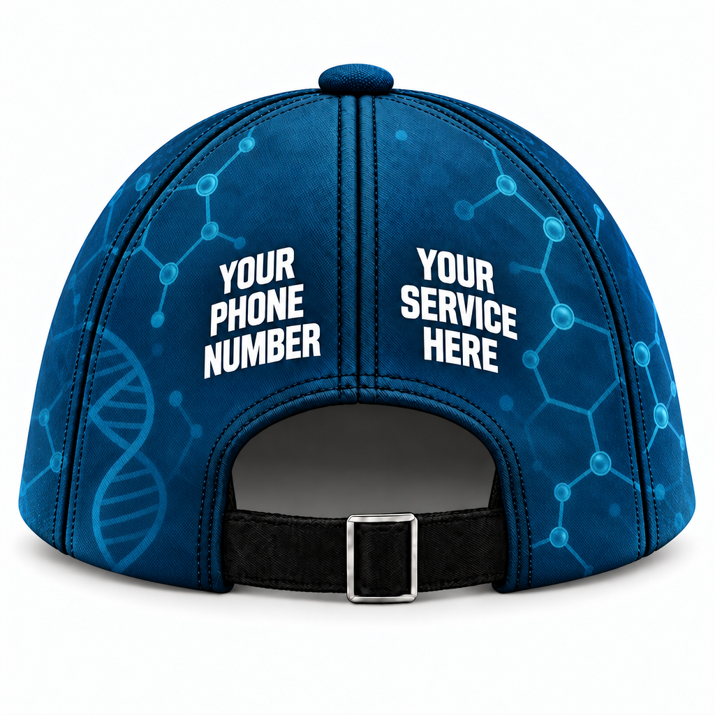 PCSG03 personalized cap back product mockup