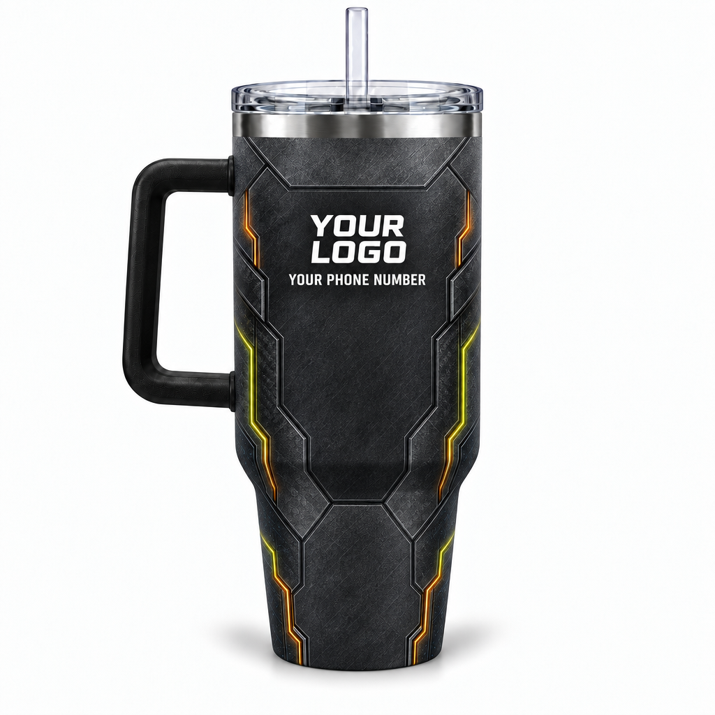 PCSG07 personalized tumbler 40oz back product mockup