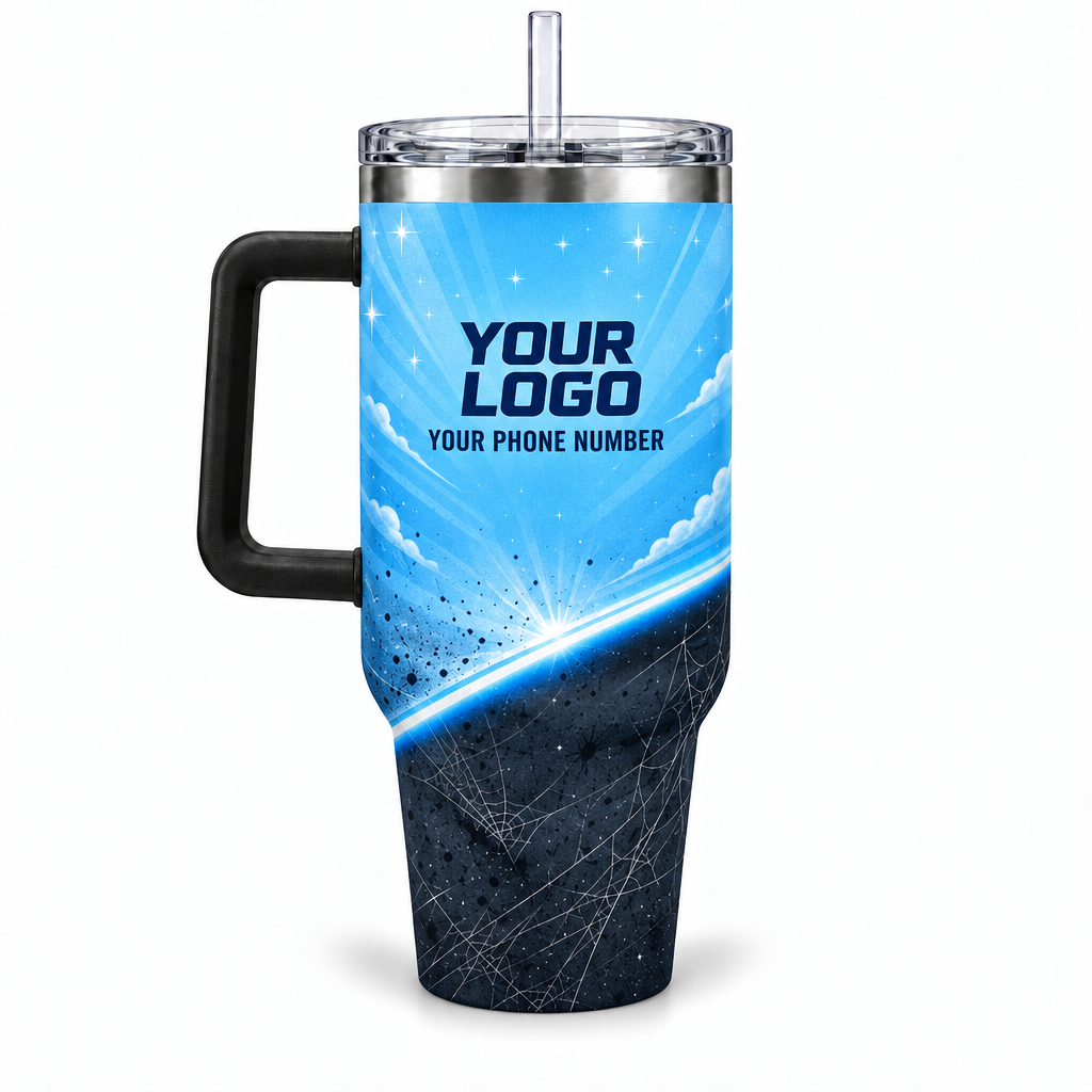 PCSG08 personalized tumbler 40oz back product mockup
