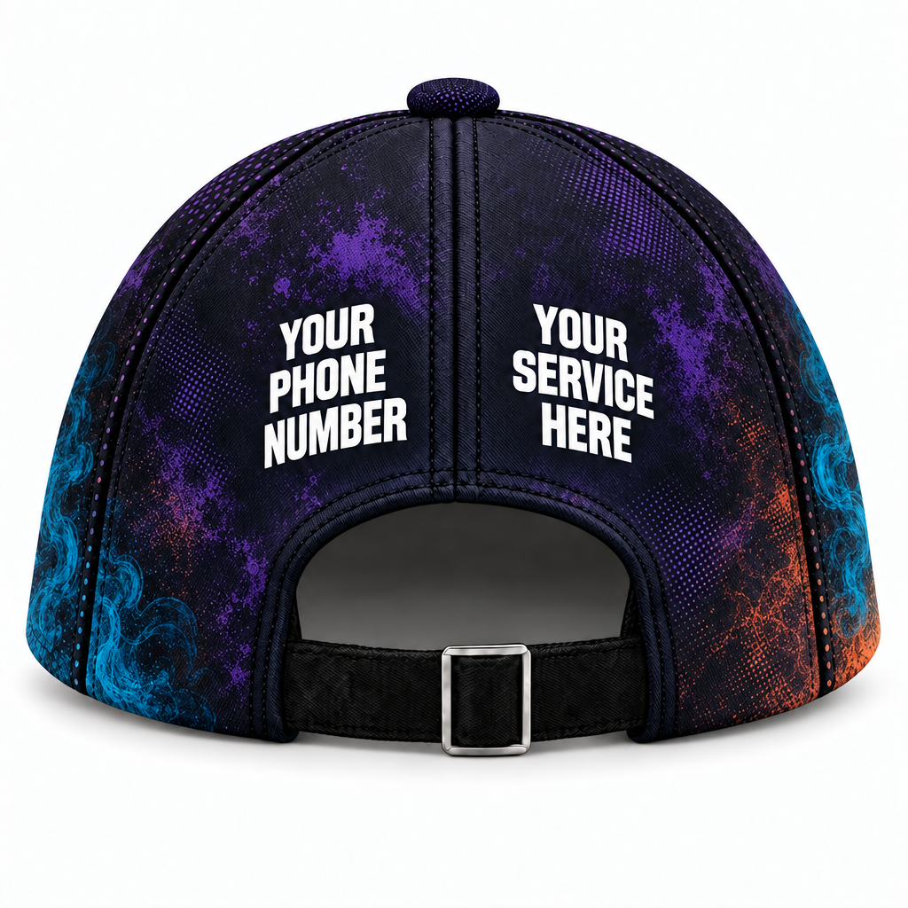 PCSG10 personalized cap back product mockup