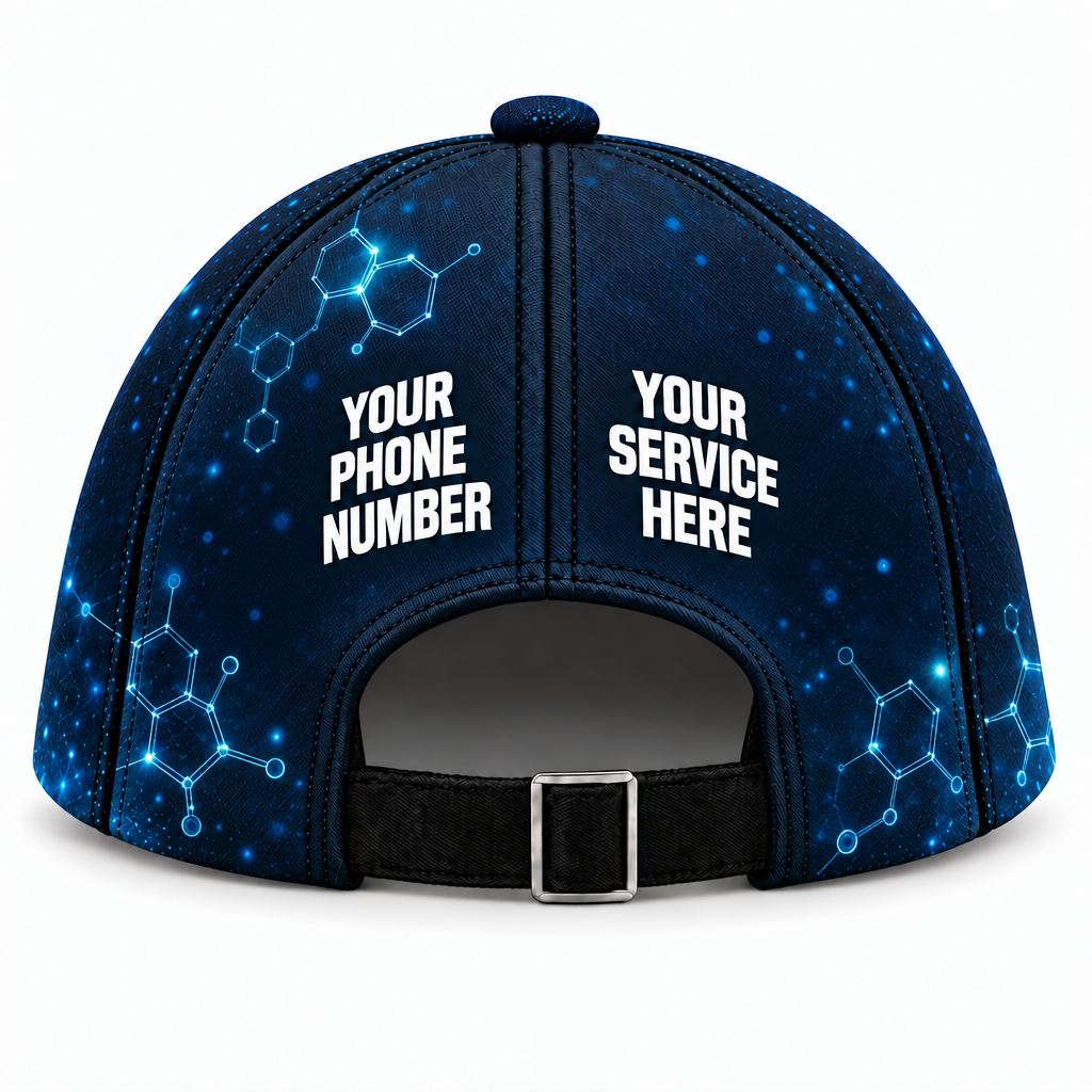 PCSG12 personalized cap back product mockup