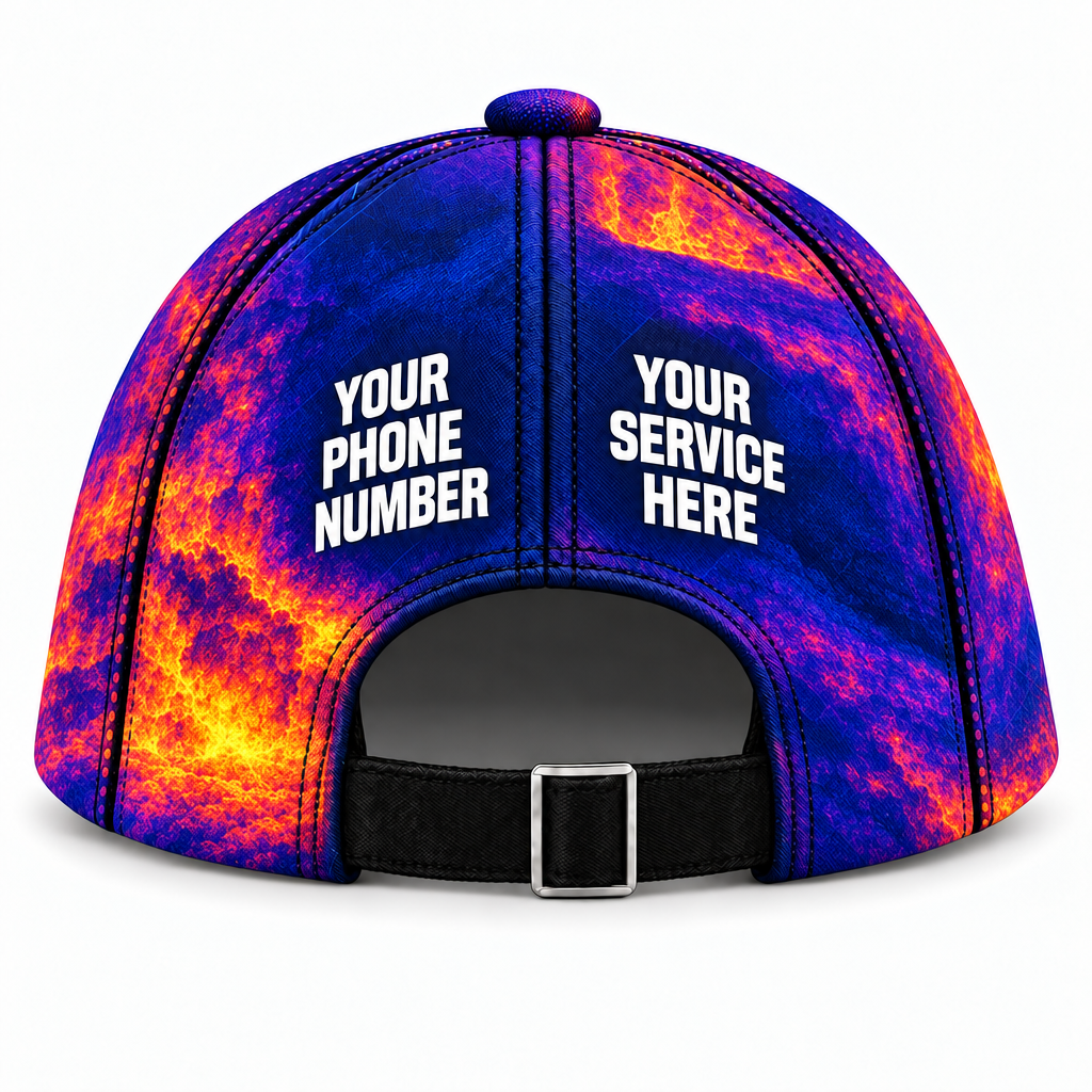 PCSG15 personalized cap back product mockup