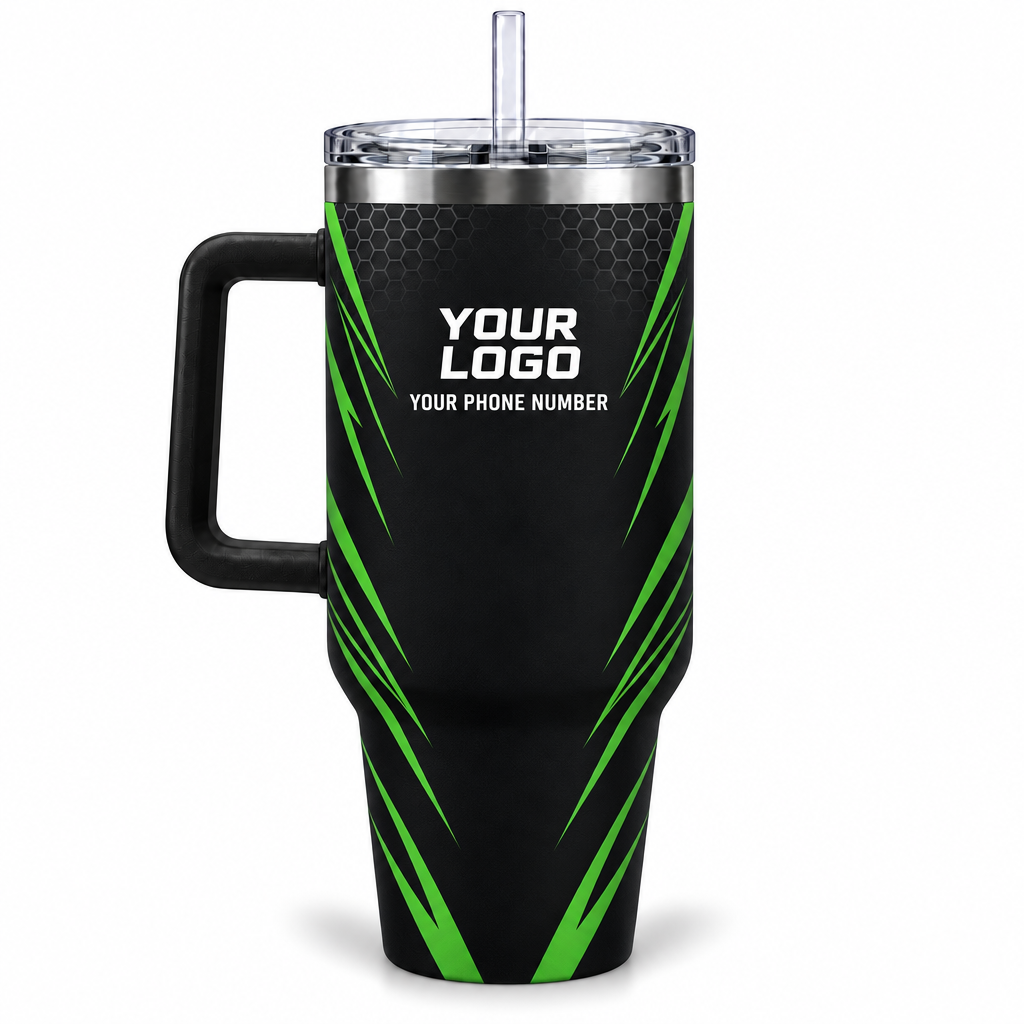 PCST03 personalized tumbler 40oz back product mockup
