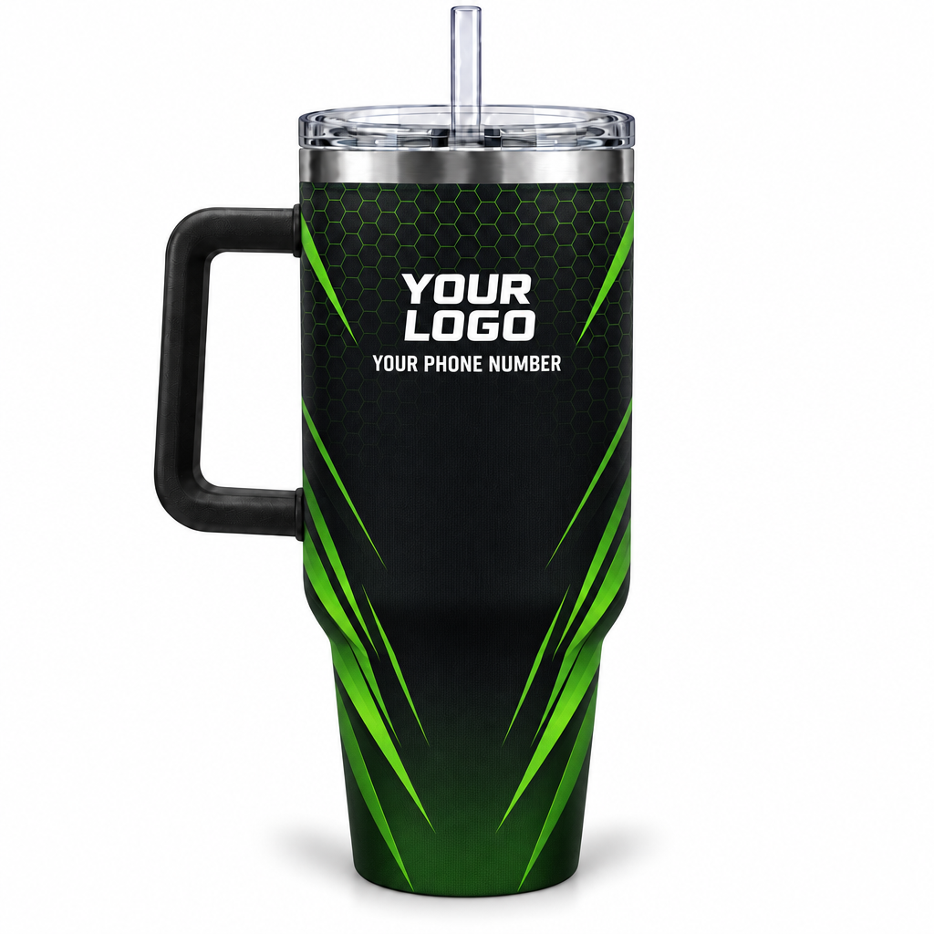 PCST04 personalized tumbler 40oz back product mockup