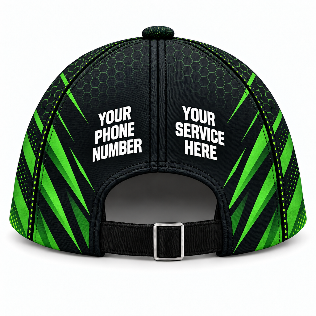 PCST05 personalized cap back product mockup