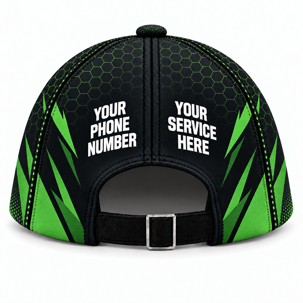 PCST06 personalized cap back product mockup