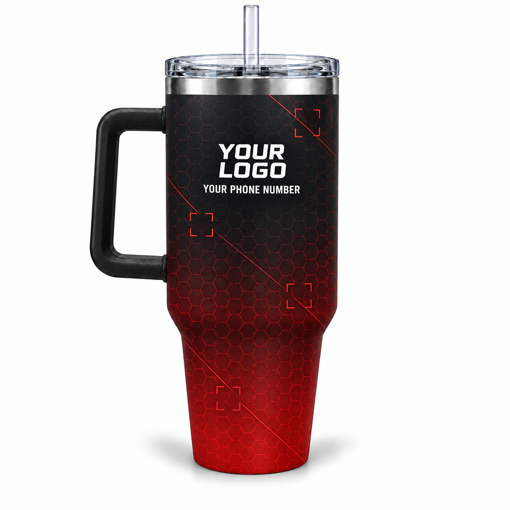 PCST15 personalized tumbler 40oz back product mockup