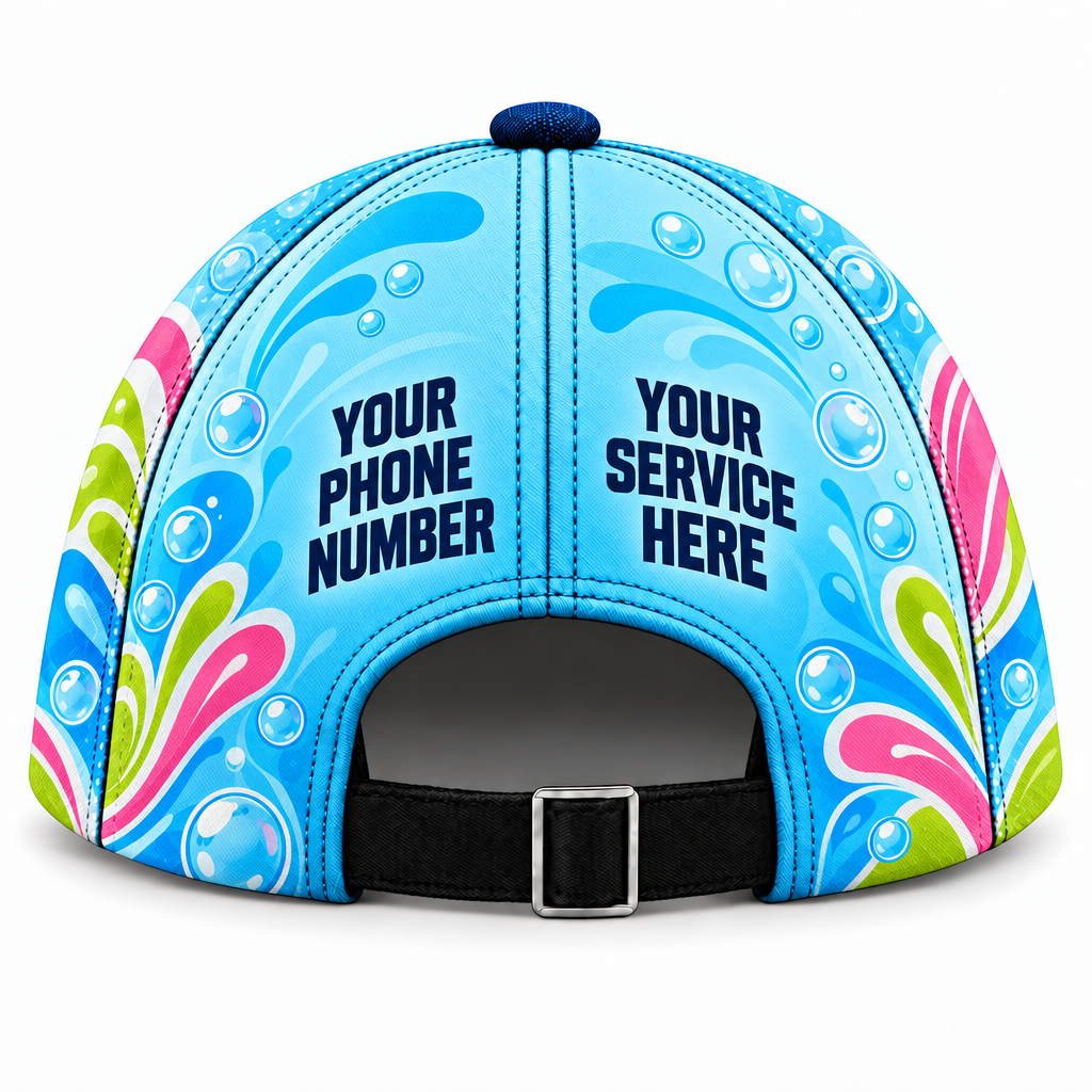 PGN012 personalized cap back product mockup