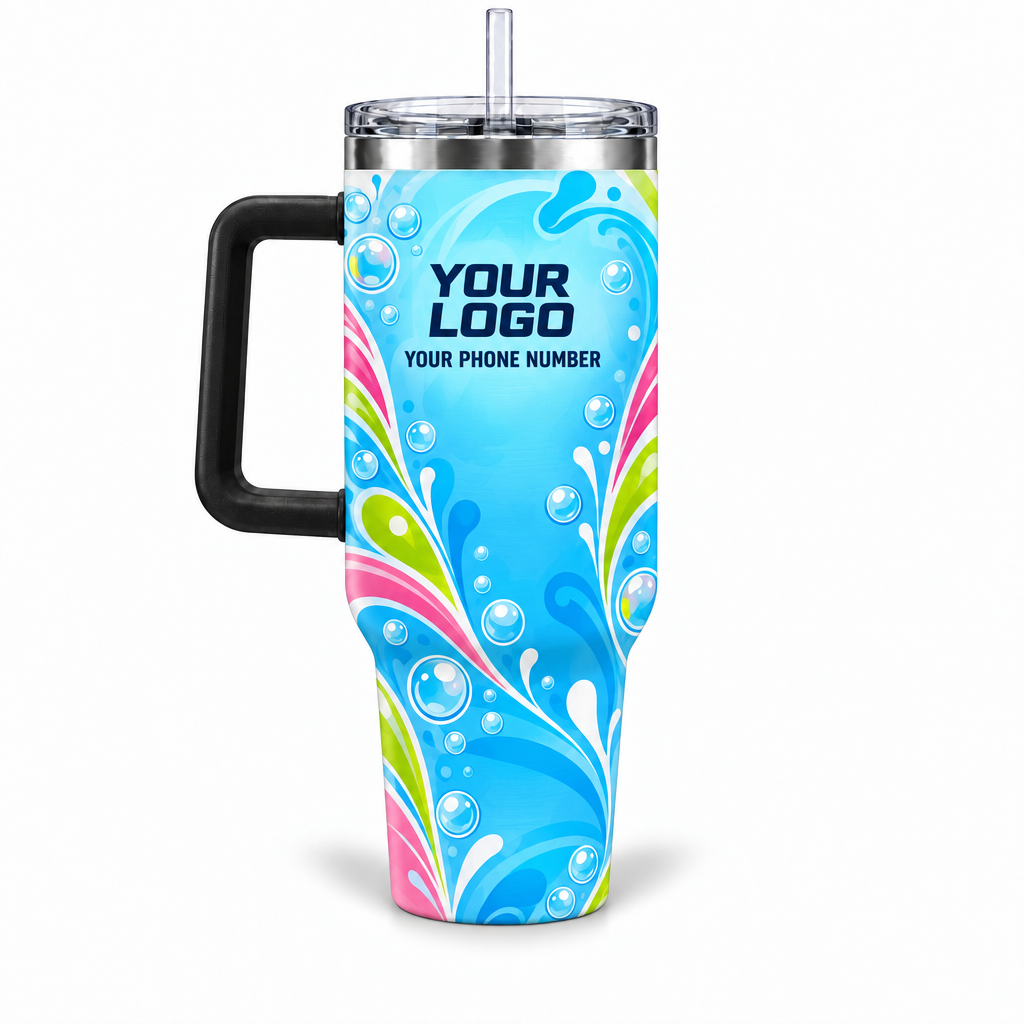 PGN012 personalized tumbler 40oz back product mockup