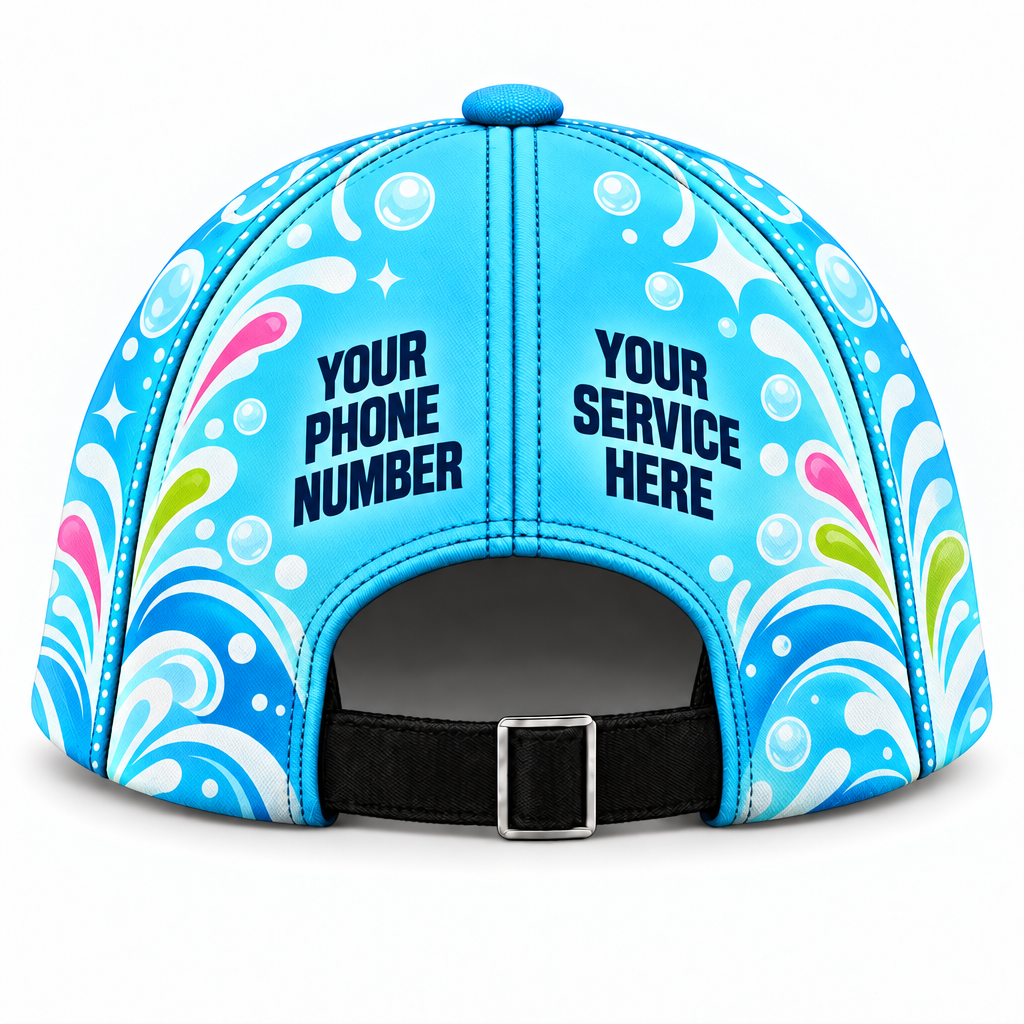 PGN013 personalized cap back product mockup
