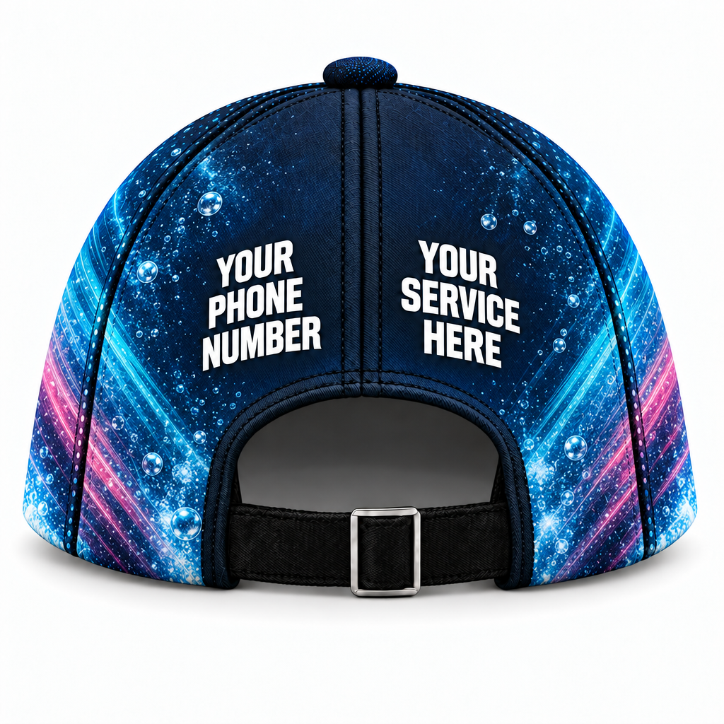 PGN016 personalized cap back product mockup