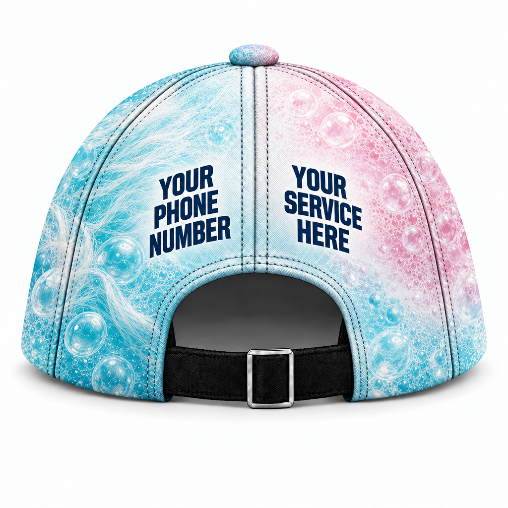 PGN022 personalized cap back product mockup