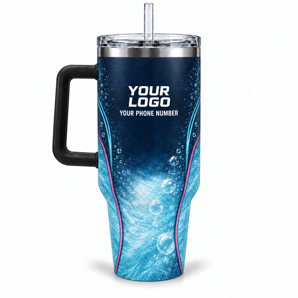 PGN025 personalized tumbler 40oz back product mockup
