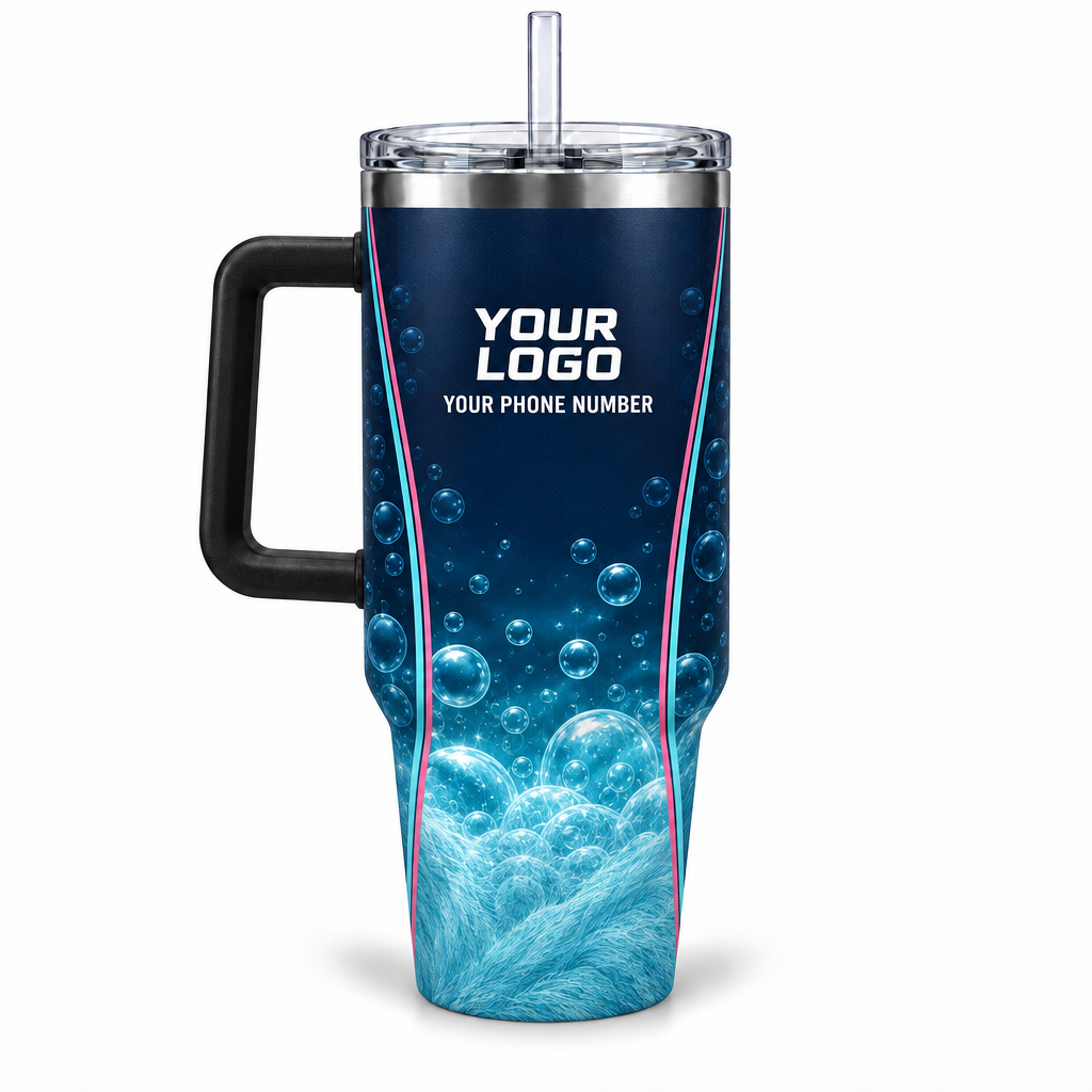 PGN028 personalized tumbler 40oz back product mockup