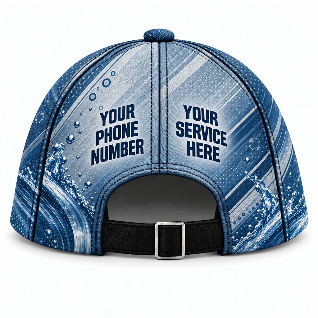 PLN001 personalized cap back product mockup