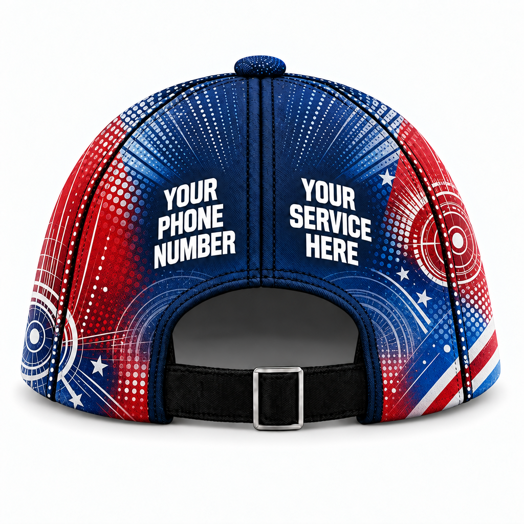 PLN002 personalized cap back product mockup