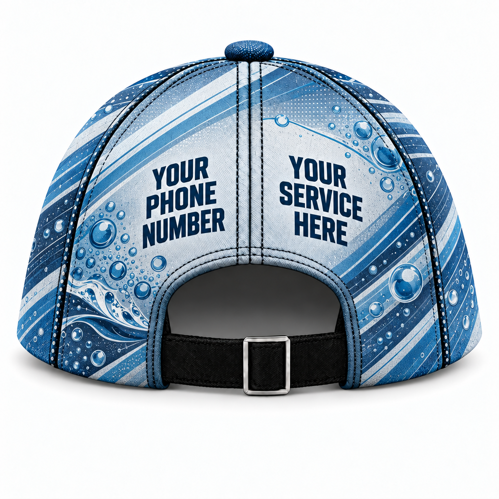 PLN004 personalized cap back product mockup