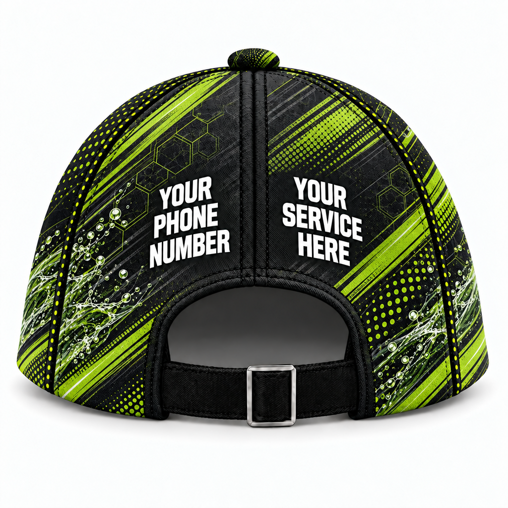 PLN005 personalized cap back product mockup