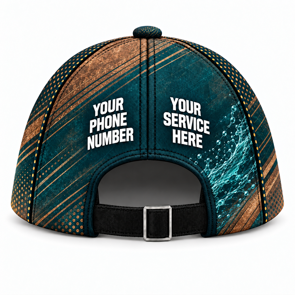 PLN006 personalized cap back product mockup