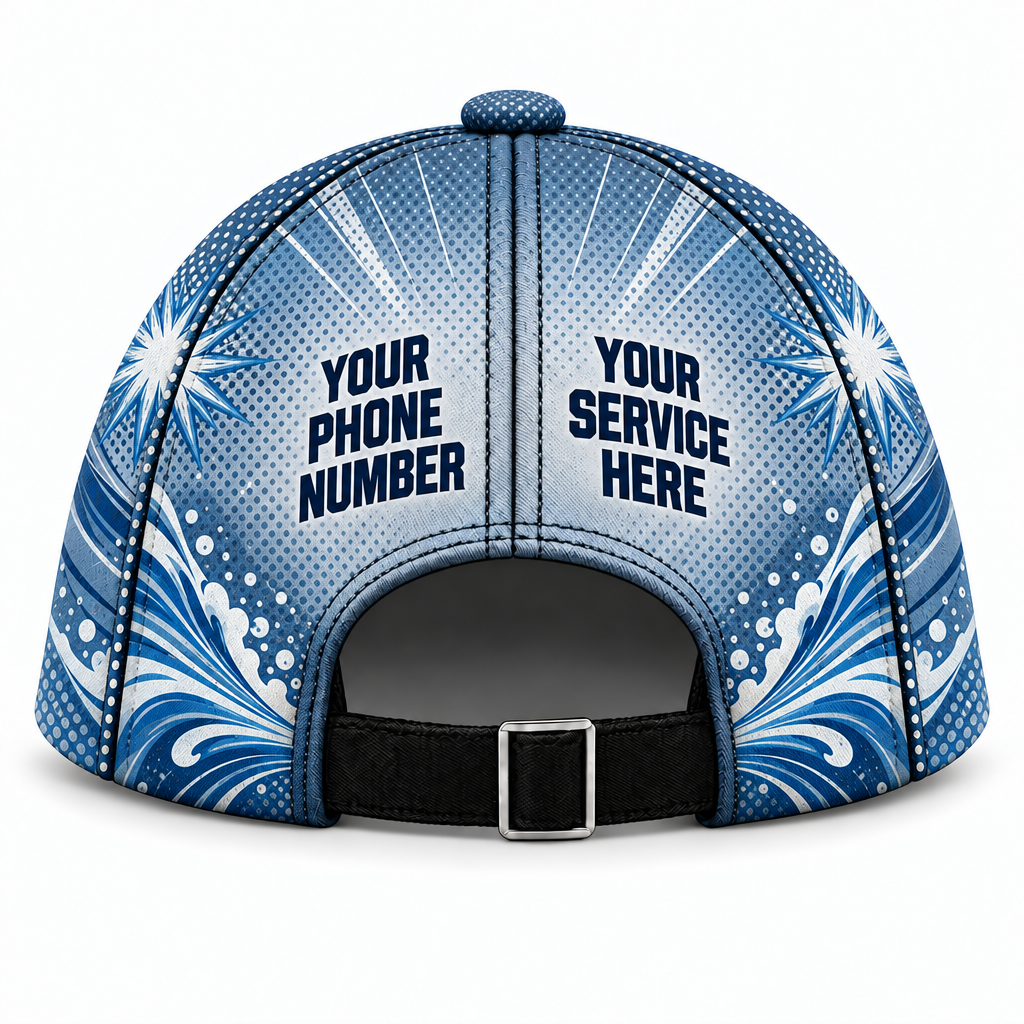 PLN007 personalized cap back product mockup