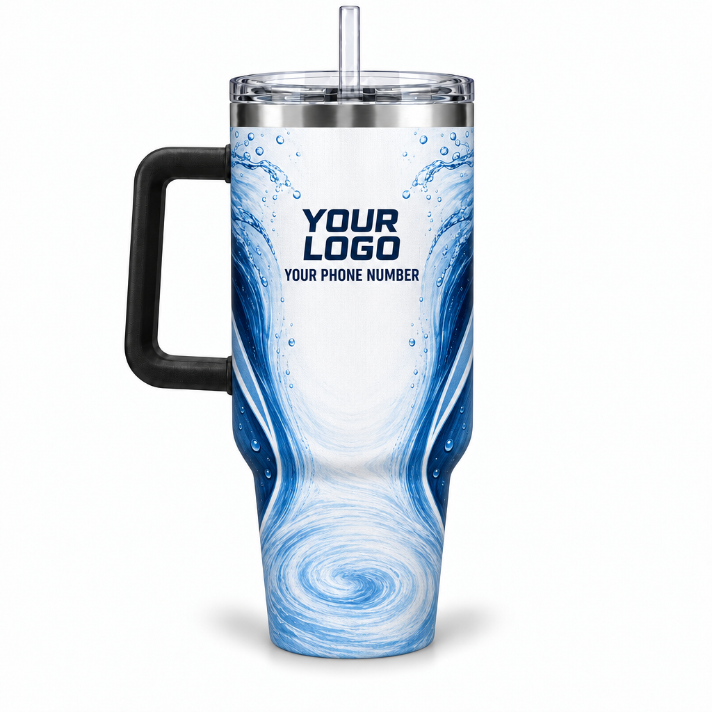 PLN010 personalized tumbler 40oz back product mockup