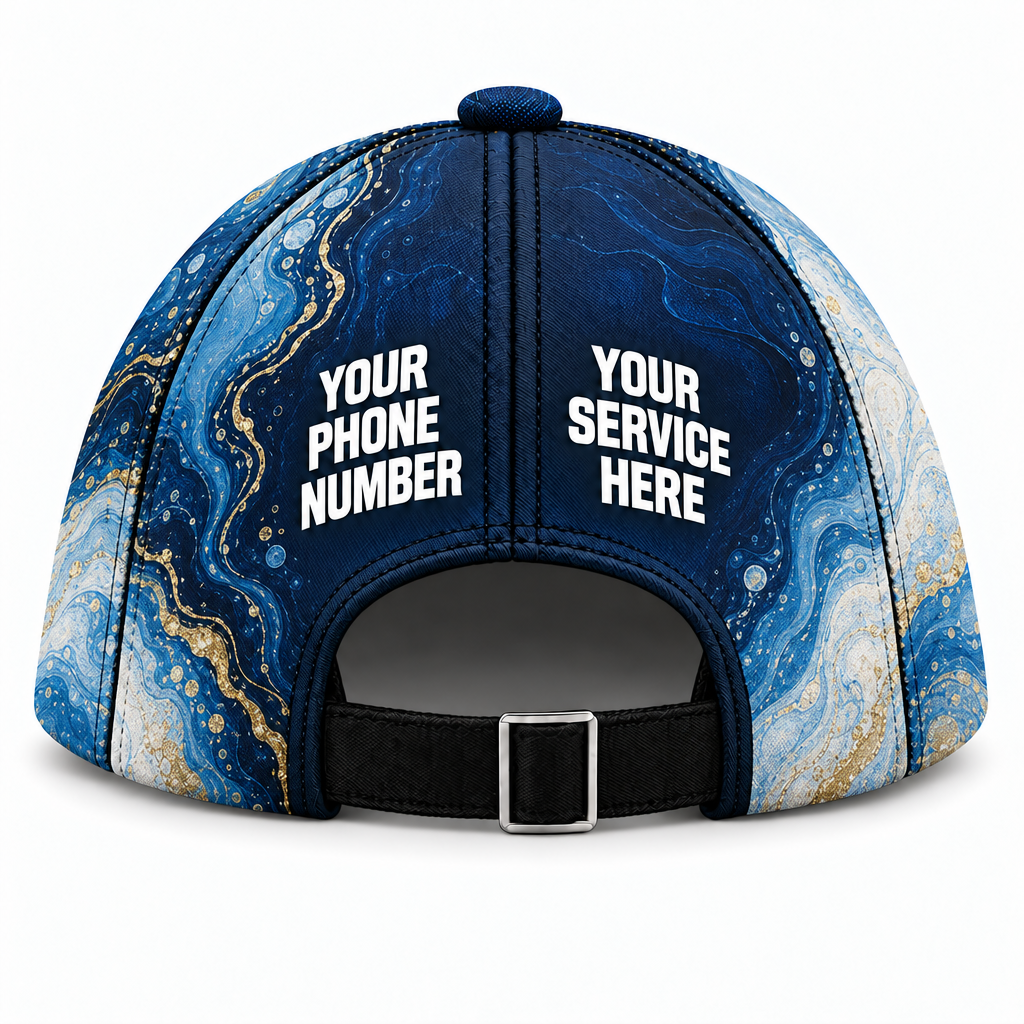 PLN011 personalized cap back product mockup