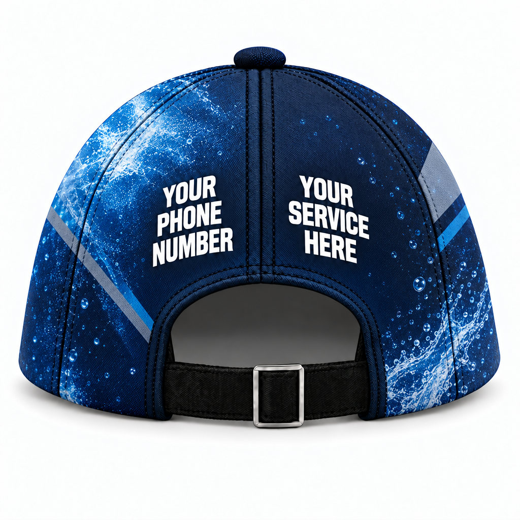 PLN017 personalized cap back product mockup