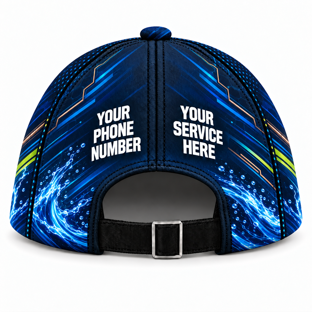 PLN018 personalized cap back product mockup