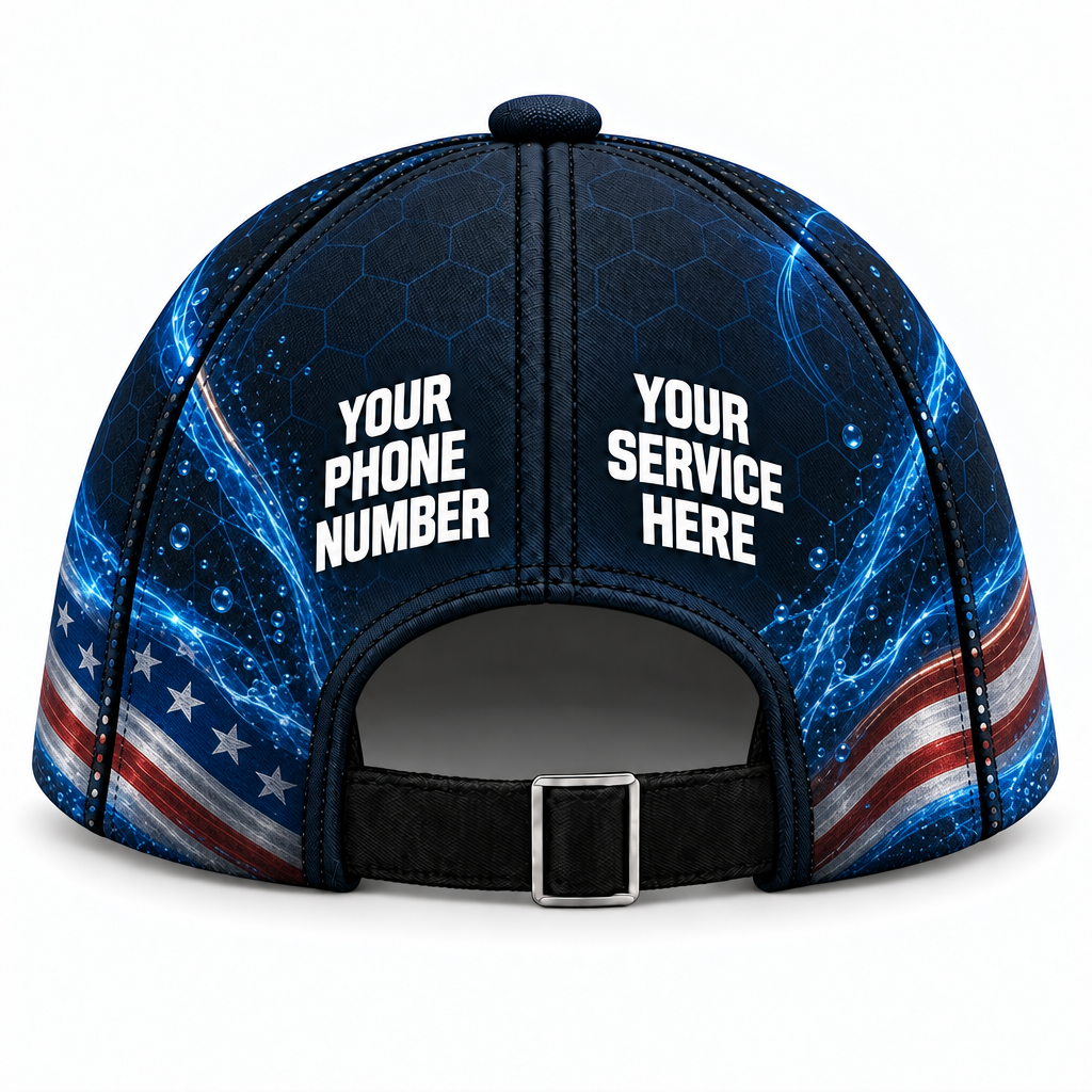 PLN023 personalized cap back product mockup