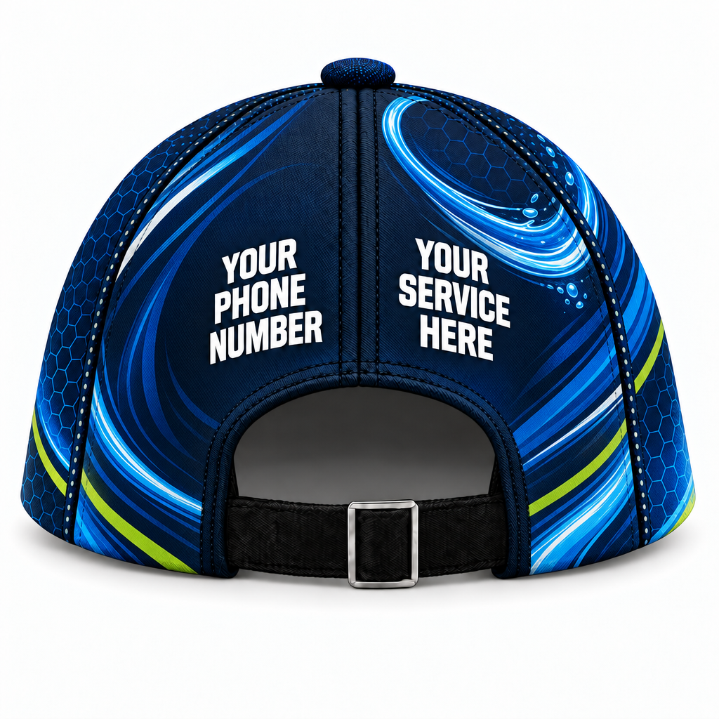 PLN024 personalized cap back product mockup