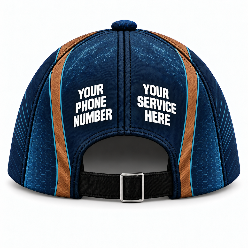 PLN026 personalized cap back product mockup