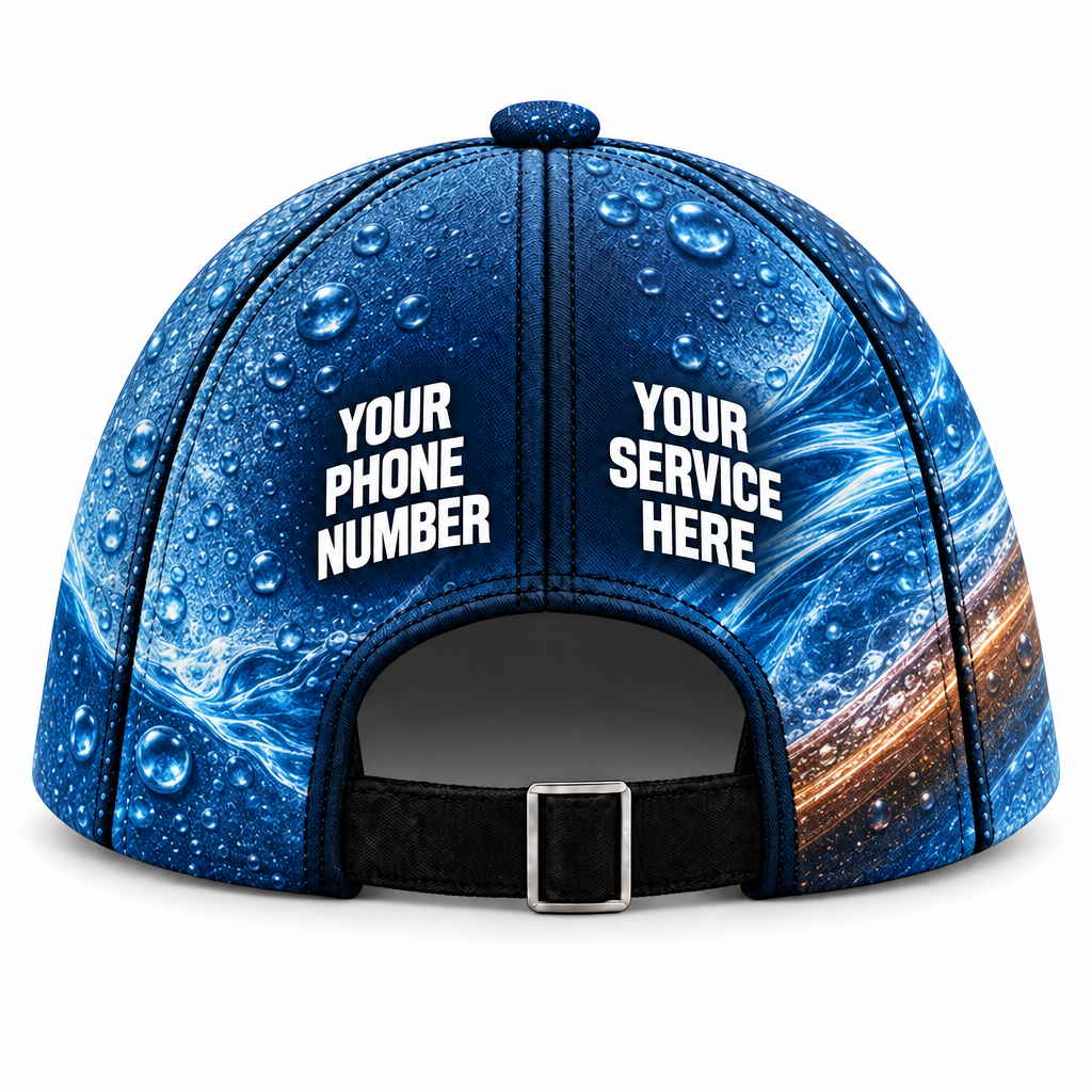 PLN027 personalized cap back product mockup