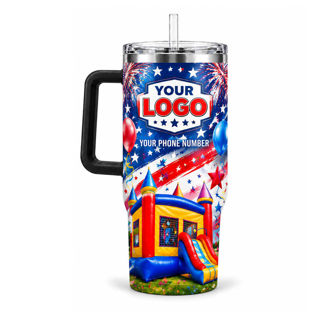 PRN035 personalized tumbler 40oz back product mockup