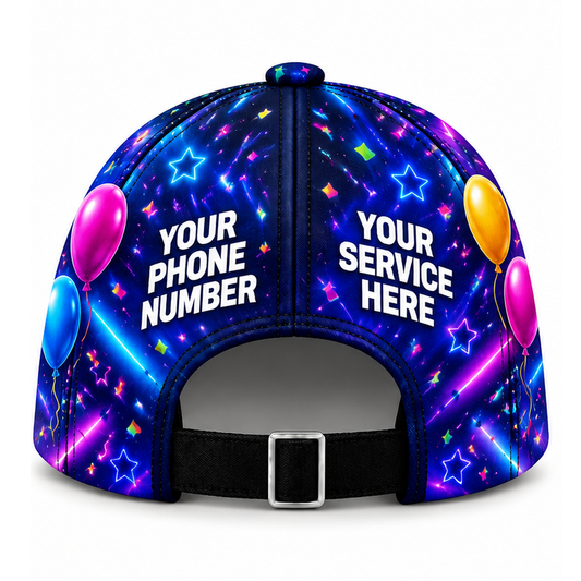 PRN037 personalized cap back product mockup
